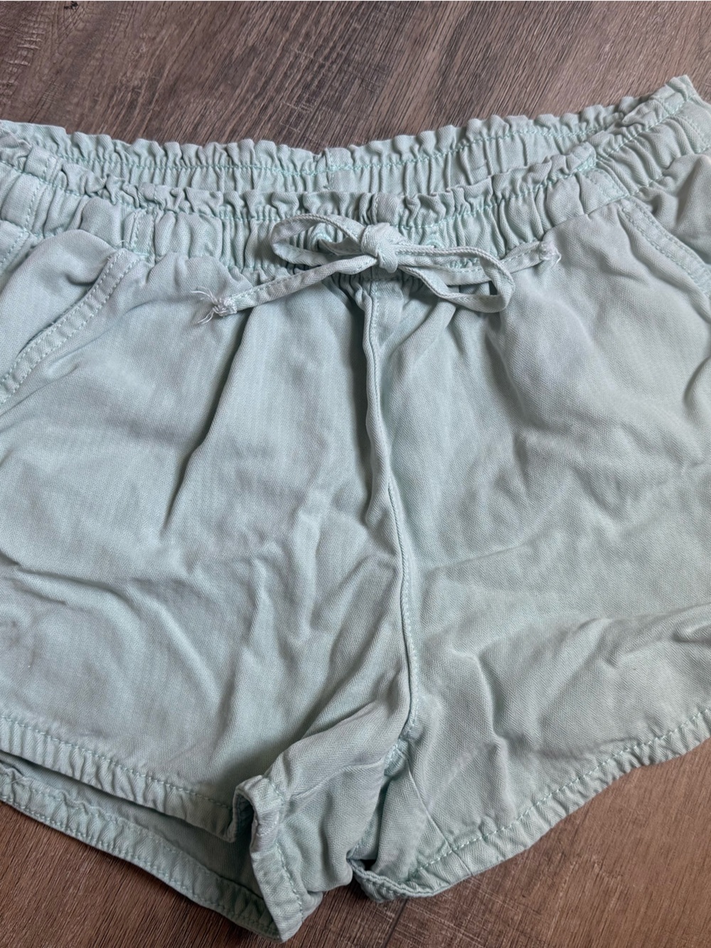 American Eagle Outfitters Mint Green Drawstring Women's Shorts
